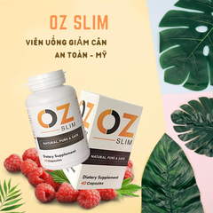 Giảm cân OZ Slim chiết xuất thảo dược tự nhiên an toàn sức khỏe hộp 40 viên