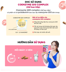 Viên uống DHC COENZYME Q10 tốt cho tim mạch, chống lão hoá và làm đẹp da gói 90 ngày 180 viên