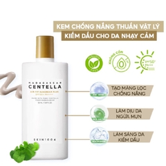 Kem chống nắng skin1004 madagascar centella air-fit suncream dưỡng và làm mềm da spf50+ pa++++ chai 50ml
