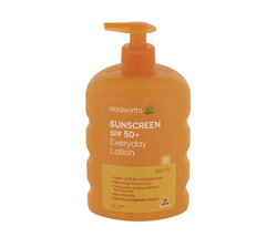 Kem Chống Nắng Woolworths Sunscreen SPF 50+ Everyday lotion 500ML