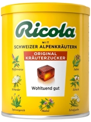 Kẹo thảo dược Ricola Original Herb 250g giảm ho, đau rát viêm họng