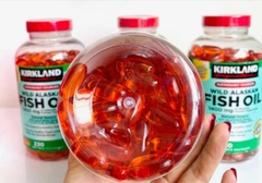 Dầu cá Kirkland Signature Fish Oil Alaskan 1400mg 230 viên hỗ trợ tim mạch, huyết áp, xương khớp cải thiện trí nhớ, sáng mắt