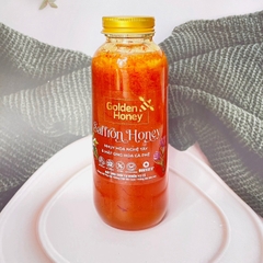 Mật ong nhụy hoa nghệ tây golden honey negin saffron chai 300ml