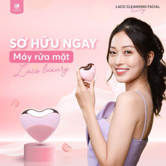 Máy rửa mặt LACO Cleansing Facial Luxury làm sạch da thế hệ mới