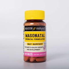 Viên Uống Tổng Hợp Vitamin Cho Bà Bầu MASON NATURAL Prenatal Formulation 100 Viên Cho Phụ Nữ Mang Thai Và Cho Con Bú