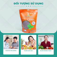 Hạt chia Úc Organic Chia Seed Nature Superfood hữu cơ gói 1kg