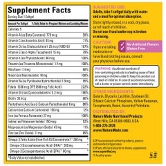 Vitamin tổng hợp cho bà bầu nature made prenatal folic + dha hộp 150 viên nội địa Mỹ