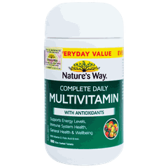 Vitamin tổng hợp Nature’s Way Complete Daily Multivitamin100 Viên bổ sung vitamin và khoáng chất