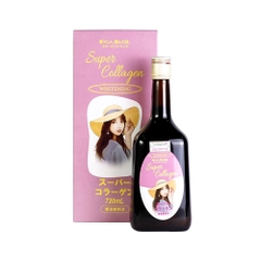 Nước uống bổ sung collagen Super Collagen Fuji Health Nhật Bản hỗ trợ làm đẹp da chai 720ml