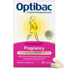 Lợi khuẩn Optibac Probiotics Pregnancy cho phụ nữ mang thai và cho con bú 30 viên