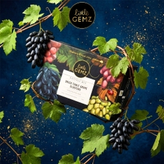 Nho Ngón Tay khô nguyên cành Little Gemz Sweet Sapphire Dried Grapes Clusters 1kg