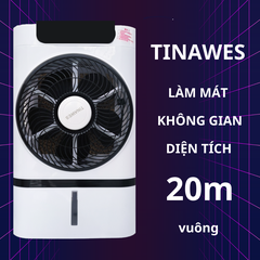 Quạt điều hòa hơi nước dung tích 7 lít tinawes nút cơ làm mát phòng 20m vuông