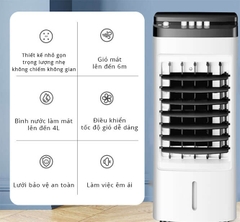 Quạt điều hoà hơi nước nhỏ gọn dung tích 4 lít kaisa villa dành cho phòng 15-20m vuông