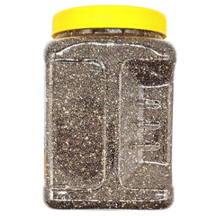 The Seed Co 1.6kg Black Chia Seeds Vegan Gluten Free Certified Organic Superfood 1.6kg