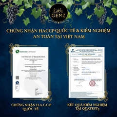Nho khô Ngón Tay Little Gemz Sweet Sapphire Dried Grapes Clusters 300g