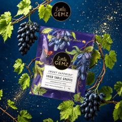 Combo 05 Túi Nho Ngón Tay khô trên cành Little Gemz Sweet Sapphire Dried Grapes Clusters 30g