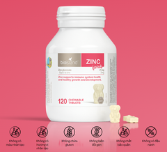 Bio Island ZinC 120 Chawable Tablets