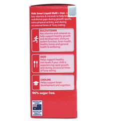 Nature's Way Kids Smart Multi Iron Liquid - Hỗ trợ bổ sung sắt và các vi chất cần thiết cho trẻ nhỏ dạng nước