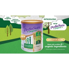 Sữa bột hữu cơ pediasure organic vanilla 800g cho bé 1-10 tuổi