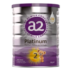 Sữa bột a2 platinum số 2 dành cho bé từ 6-12 tháng tuổi hộp 900gr