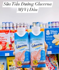GLUCERNA Original Abbott VỊ DÂU - Mã thùng 24 chai