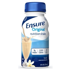 Sữa nước Ensure Original Nutrition Shake của Mỹ chai 237ml - Mã thùng 16 chai