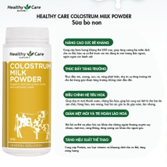 Sữa non Colostrum Milk Powder Healthy Care bổ sung dinh dưỡng hộp 300g