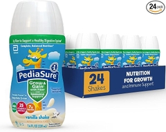 Sữa nước pediasure grow & gain with fiber chai 220ml thùng 24 chai bổ sung chất xơ