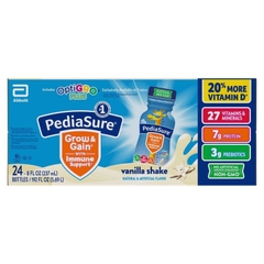 Thùng 24 chai sữa nước pediasure grow & gain immune support nội địa Mỹ tăng sức đề kháng vị vani 237ml