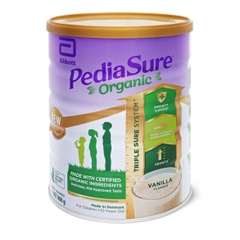 Sữa bột hữu cơ pediasure organic vanilla 800g cho bé 1-10 tuổi