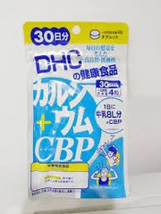 Viên uống bổ sung Canxi DHC Calcium + CBP giúp xương chắc khoẻ, giảm đau nhức xương khớp 30 ngày 120 viên