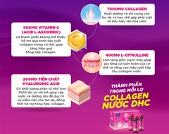 Collagen DHC Nhật Bản hỗ trợ tăng khả năng đàn hồi của da, căng mịn 180 viên 30 ngày