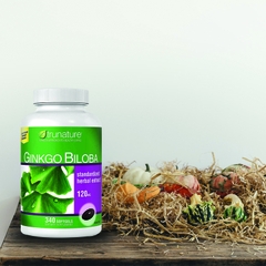 Bổ não Trunature Ginkgo Biloba 120mg tăng cường tuần hoàn máu não 340 viên