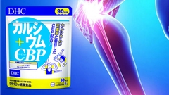 Canxi DHC Calcium CBP giúp xương chắc khoẻ, giảm đau nhức xương khớp 90 ngày 360 viên