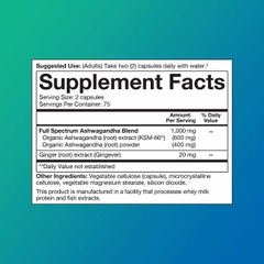 Nhân sâm ấn độ youtheory 1000mg ashwagandha 150 viên giảm căng thẳng mệt mỏi, bổ thận tráng dương, tăng cường sức khỏe
