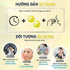 Viên Nhai Bổ Sung Canxi và Vitamin D3 Hỗ Trợ Xương Chắc Khỏe, Tăng Chiều Cao Mason Nature Calcium 600MG + D3 Hộp 100v