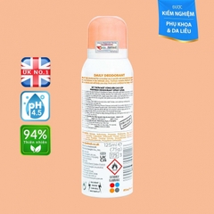 Xịt khử mùi và thơm mát vùng kín cao cấp Femfresh Daily Deodorant Spray 125ml
