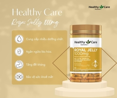 Sữa ong chúa Heathy Care Royal Jelly đẹp da, chậm lão hóa 365 viên