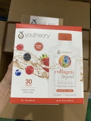 Collagen nước youtheory collagen liquid natural berry flavor 5000mg 30 gói x 30ml