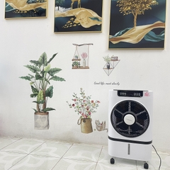 Quạt điều hòa hơi nước dung tích 7 lít tinawes kèm remote làm mát phòng 20m vuông