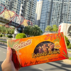 Chà là khô nguyên cành Extaste Dates Tunisia dates on branch tốt cho sức khỏe hộp 500g (12 hộp/thùng)