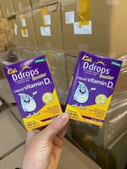 Kids Ddrops Booster Liquid Vitamin D3 600 IU bổ sung vitamin d3 dạng giọt cho bé 1-18 tuổi