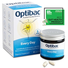 Men vi sinh Optibac Probiotics Every Day hàng ngày 30 viên