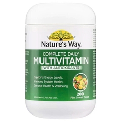 Vitamin tổng hợp Nature’s Way Complete Daily Multivitamin Úc hộp 200 viên