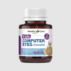 Viên Nhai Bổ Mắt Healthy Care Kids Computer Eyes 60 Viên: Bảo Vệ Thị Lực Trẻ Em Thời Đại Số
