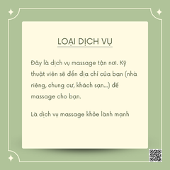 SỐ 172: MASSAGE TẠI NHÀ HÀ NỘI