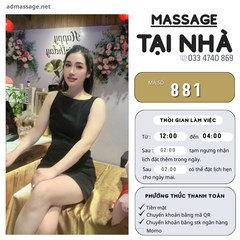 SỐ 881: MASSAGE TẠI NHÀ TPHCM