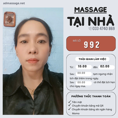 SỐ 992: MASSAGE TẠI NHÀ HCM
