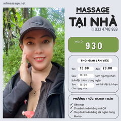 SỐ 930: MASSAGE TẠI NHÀ TPHCM