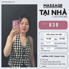 SỐ 838: MASSAGE TẠI NHÀ TPHCM